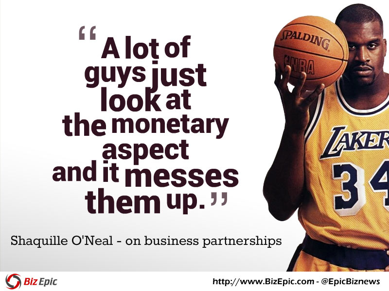 Shaq business quote