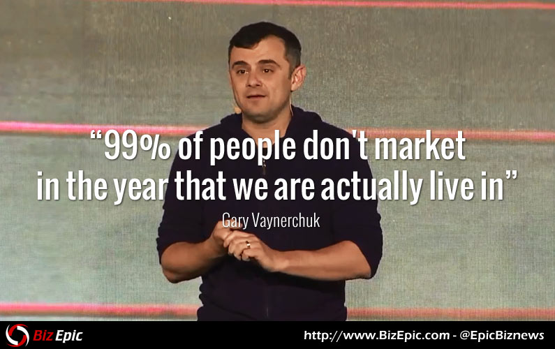 99 Percent of People Don’t Market in The Year That We are Actually Live In