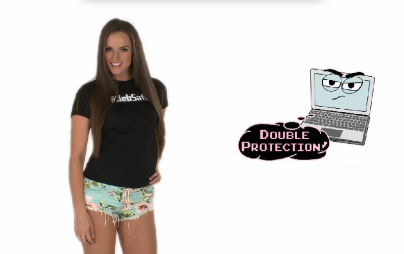 Watch This Very Risque “Double Protection for Your PC” Commercial Featuring Porn Actress Tori Black