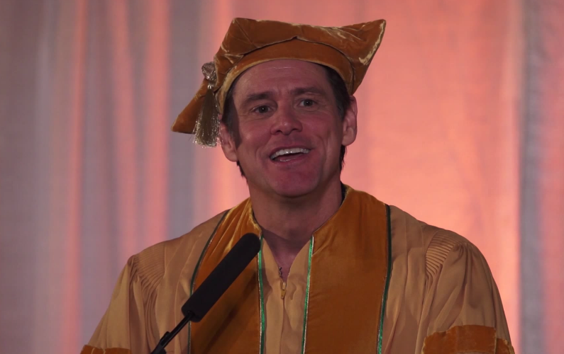 Jim Carrey: “You Might As Well Take the Chance at Doing Something You Love”