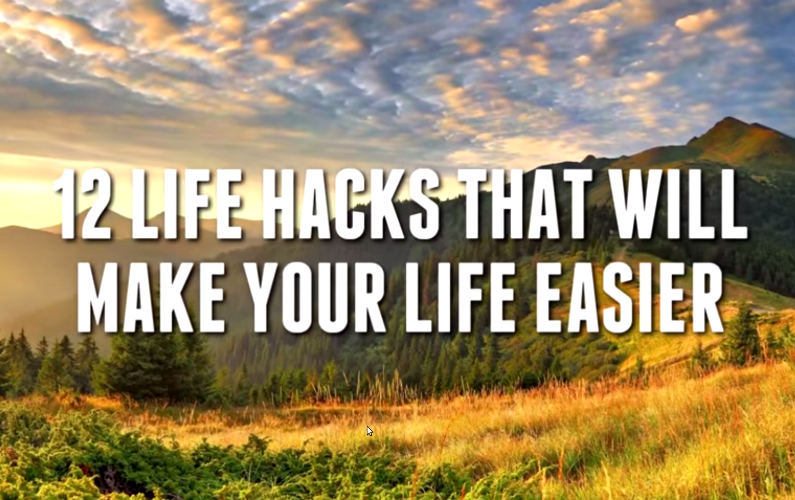 12 Super-Awesome & Incredibly-Easy Life Hacks to Simplify Your Life