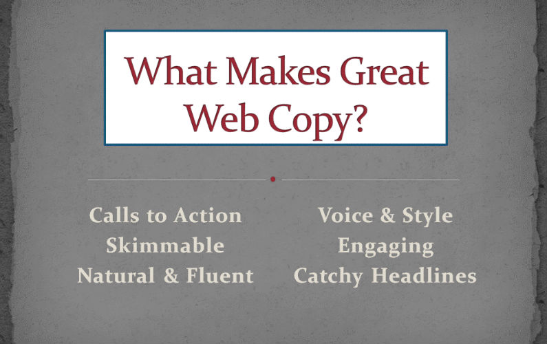 Why Your Web Copy Isn’t Selling and How to Fix it Pronto