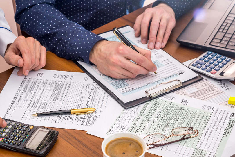 Preparing small business tax filing